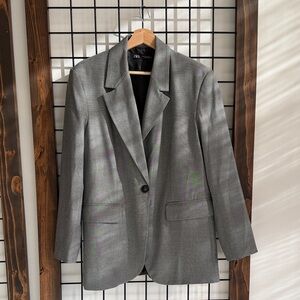 Zara Classic Gray Blazer